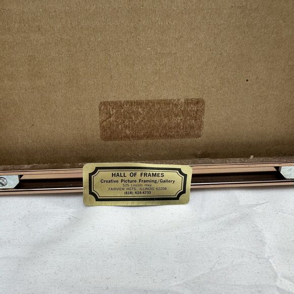 Echt Kupfer VTG W. Germany Copper Travel/Post Card Set of 3 in a Matted Framed‎ - Picture 11 of 14